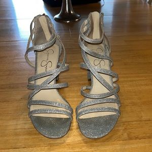 Jessica Simpson Silver Stassey Sandal